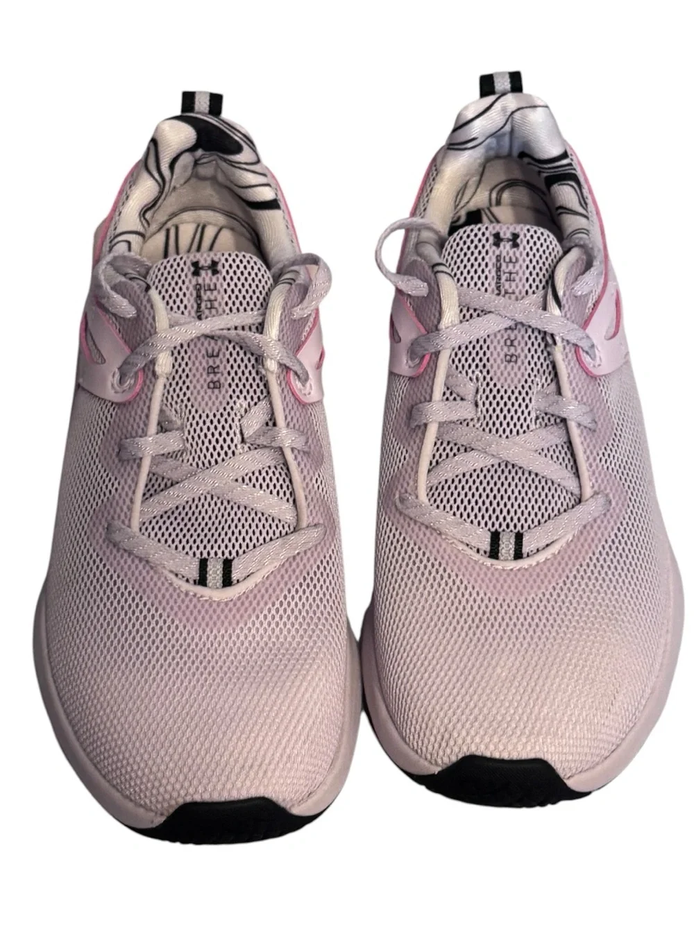 Under Armour Women’s Lavender Mesh Training Sneakers